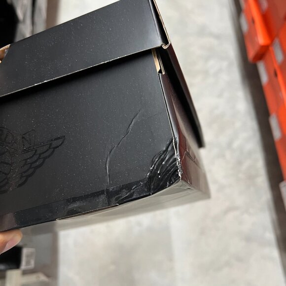 Nike Air Jordan 1 Retro Low Men's Swooshless Black 848775 005 - New - Picture 7 of 7